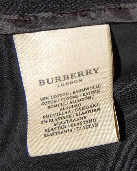 burberry authentication